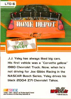 2005 Wheels American Thunder - License to Drive #LTD 6 J.J. Yeley Back