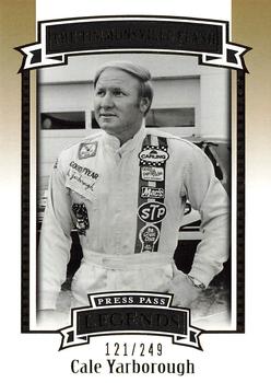2007 Press Pass Legends - Gold #G-58 Cale Yarborough Front