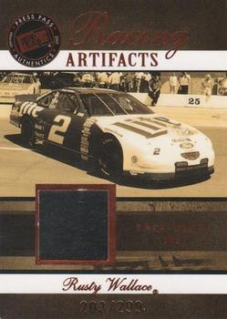 2007 Press Pass Legends - Racing Artifacts Tire Bronze #RW-T Rusty Wallace Front