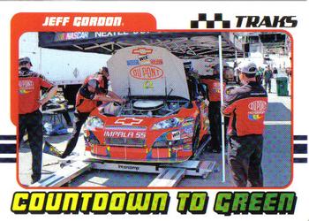2007 Traks - Gold #G58 Jeff Gordon's Car Front
