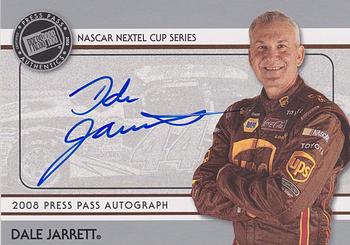 2008 Press Pass - Autographs #NNO Dale Jarrett Front