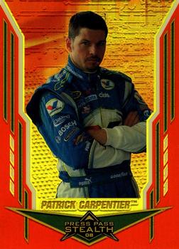 2008 Press Pass Stealth - Exclusives Gold #7 Patrick Carpentier Front