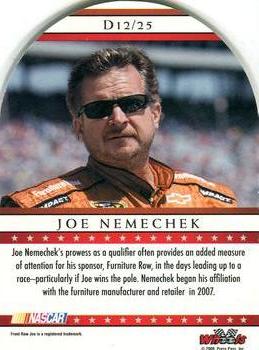 2008 Wheels American Thunder - Delegates #D12 Joe Nemechek Back