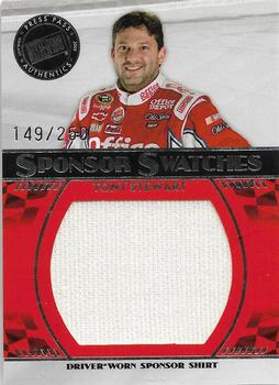 2009 Press Pass - Sponsor Swatches #SS-TS Tony Stewart Front