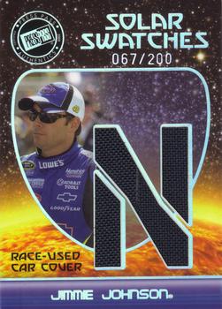 2009 Press Pass Eclipse - Solar Swatches #SSJJ 7 Jimmie Johnson Front