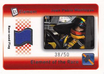 2009 Wheels Element - Elements of the Race Blue-Orange Flag #ERBO-JM Juan Pablo Montoya Front