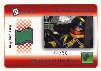 2009 Wheels Element - Elements of the Race Green Flag #ERG-JM Juan Pablo Montoya Front