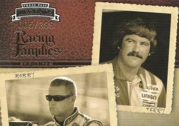 2009 Press Pass Legends - Gold #61 Terry Labonte/Bobby Labonte Front