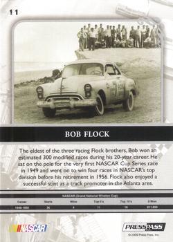 2009 Press Pass Legends - Red #11 Bob Flock Back