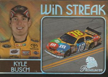 2009 Press Pass Premium - Win Streak #WS 7 Kyle Busch Front