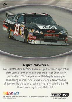2009 Press Pass Showcase - 2nd Gear #26 Ryan Newman Back