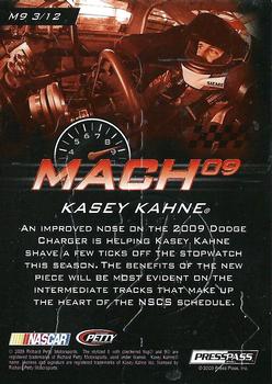 2009 Press Pass Stealth - Mach 09 #M9 3 Kasey Kahne Back