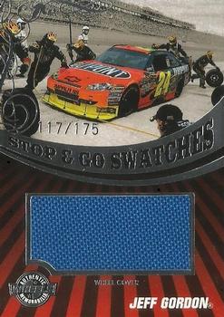 2009 Wheels Main Event - Stop and Go Swatches-Wheel Cover #SGW-JG Jeff Gordon Front