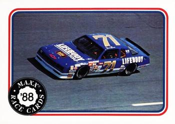 1988 Maxx #64 Dave Marcis' Car Front