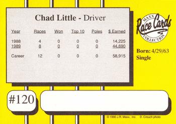 1990 Maxx #120 Chad Little Back