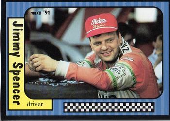 1991 Maxx #98 Jimmy Spencer Front