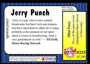 1991 Maxx #233 Jerry Punch Back