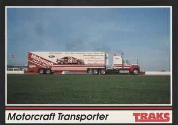 1991 Traks #198 Motorcraft Transporter Front