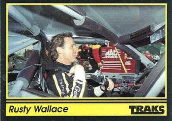 1991 Traks #2 Rusty Wallace Front