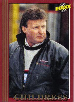 1992 Maxx (Red) #102 Richard Childress Front