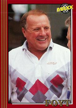 1992 Maxx (Red) #141 A.J. Foyt Front