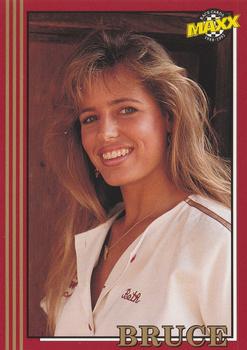 1992 Maxx (Red) #229 Beth Bruce  Front