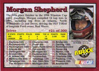1992 Maxx (Red) #21 Morgan Shepherd Back