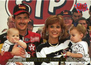 1993 Action Packed #144 Davey and Family Front