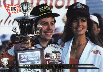 1993 Action Packed #40 Alan Kulwicki Front