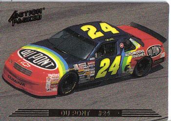 1993 Action Packed #87 Du Pont #24 Front