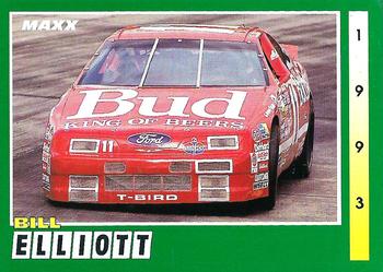 1993 Maxx #37 Bill Elliott's Car Front