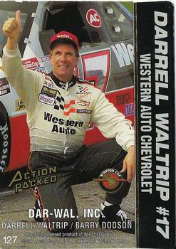 1994 Action Packed #127 Darrell Waltrip's Car Back