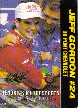 1994 Action Packed #131 Jeff Gordon's Car Back
