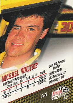1994 Finish Line #134 Michael Waltrip Back