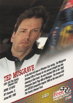 1994 Finish Line #149 Ted Musgrave Back