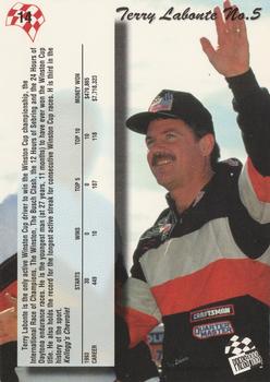 1994 Press Pass #14 Terry Labonte Back