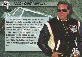 1994 Press Pass #146 Harry Gant Last Lap Back