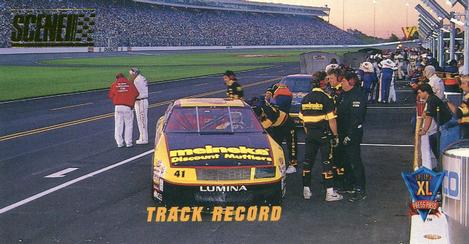 1994 Press Pass Optima XL #57 Track Record Front