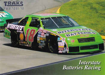 1994 Traks #108 Interstate Batteries Racing Front