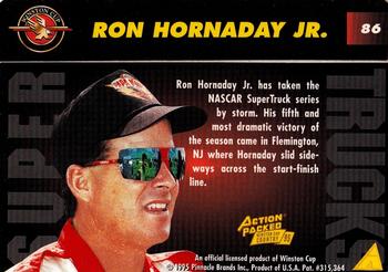 1995 Action Packed Winston Cup Country #86 Ron Hornaday Jr. Back