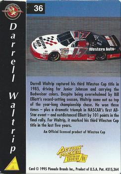 1995 Action Packed Winston Cup Country #36 Darrell Waltrip Back