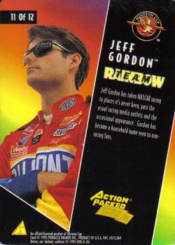 1995 Action Packed Winston Cup Country - Team Rainbow #11 Interview Back