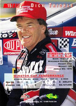 1995 Classic Images #15 Dick Trickle Back