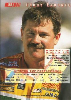 1995 Classic Images #55 Terry Labonte Back