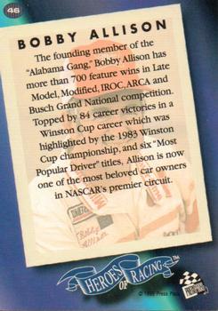 1995 Press Pass VIP #46 Bobby Allison Back