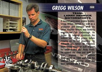 1995 Press Pass VIP #59 Gregg Wilson Back
