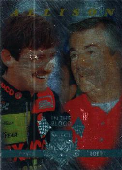 1995 Select - Flat Out #112 Davey Allison/Bobby Allison Front