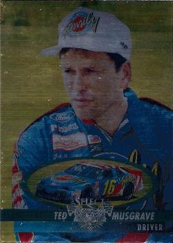 1995 Select - Flat Out #22 Ted Musgrave Front