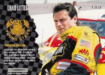 1995 Select - Flat Out #128 Chad Little Back
