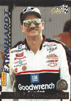 1996 Action Packed Credentials #8 Dale Earnhardt Front